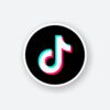 Tiktok Logo Sticker