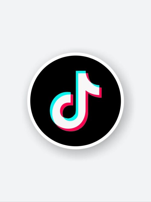 Tiktok Logo Sticker
