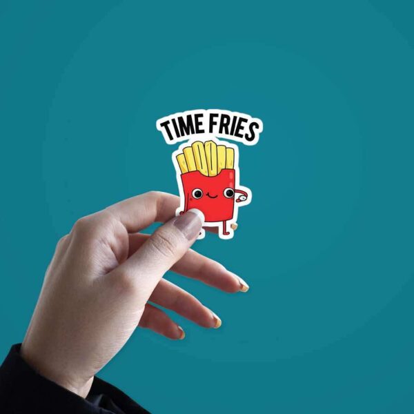 Time Fries Sticker