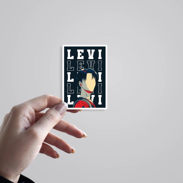 Titan Slayer Levi Anime Stickers Titan Slayer Levi Anime Stickers