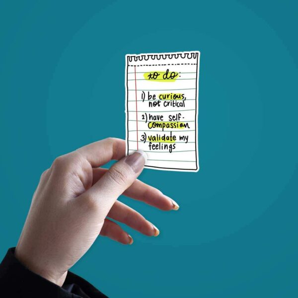 To Do List Sticker