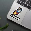 To The Moon Sticker