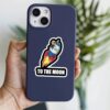 To The Moon Sticker