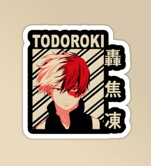 Todoroki My Hero Academia Sticker Todoroki My Hero Academia Sticker