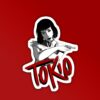 Tokio Money Heist Laptop   Mobile Sticker