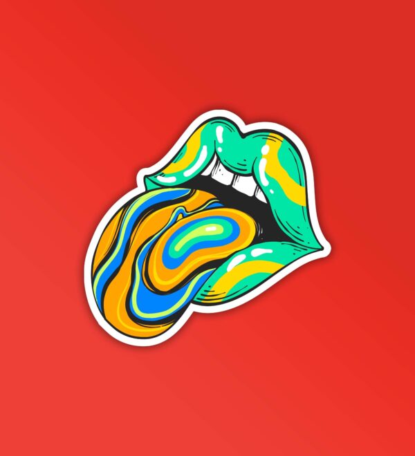 Tongue Sticker