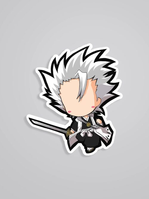 Toshiro Chibi Anime Stickers