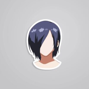 Touka Kirishima Minimalist Anime Stickers Touka Kirishima Minimalist Anime Stickers
