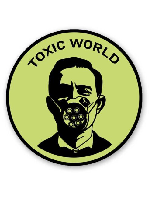 Toxic World Sticker