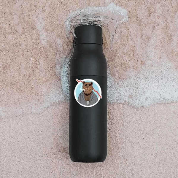 Trading Bear Sticker