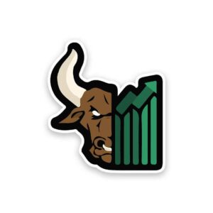 Trading Bull Sticker Trading Bull Sticker