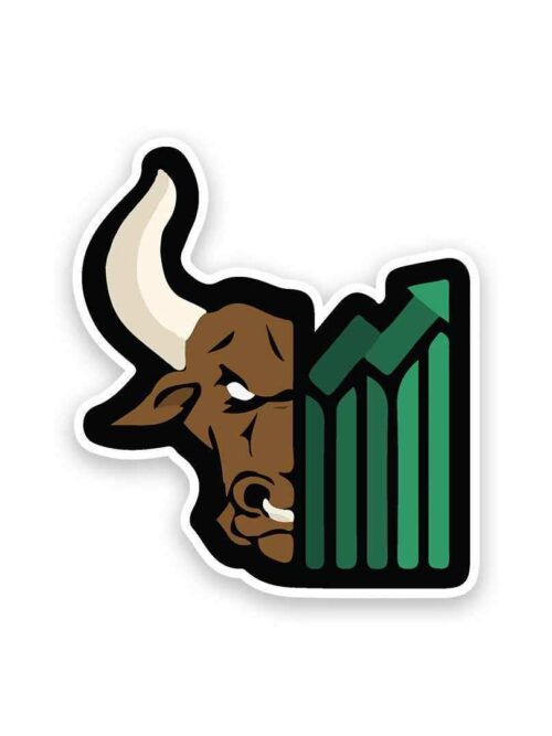 Trading Bull Sticker