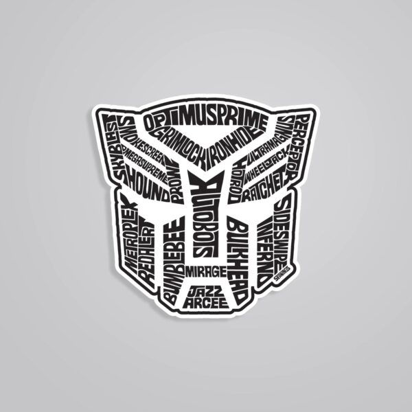 Transformers Logo Movies Stickers