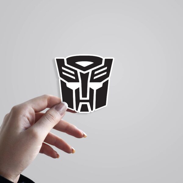 Transformers Logo In Black White Movies Stickers Transformers Logo In Black White Movies Stickers