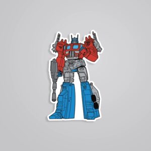 Transformers Optimus Prime Movies Stickers