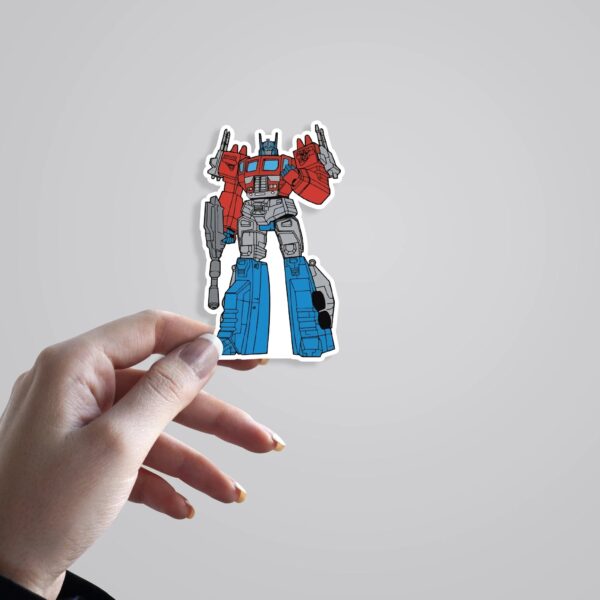 Transformers Optimus Prime Movies Stickers