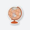 Travel Around The Globe Sticker