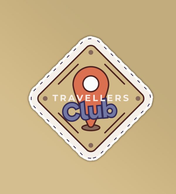 Travel Club Sticker Travel Club Sticker