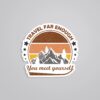 Travel Far Enough You Meet Yourself Travels Stickers