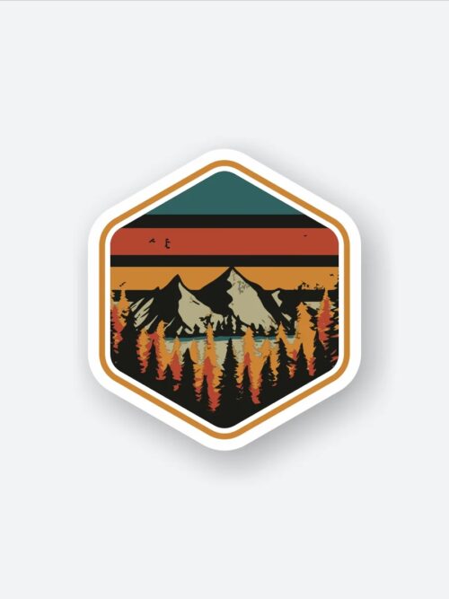 Travel Hiking Adventure Sticker