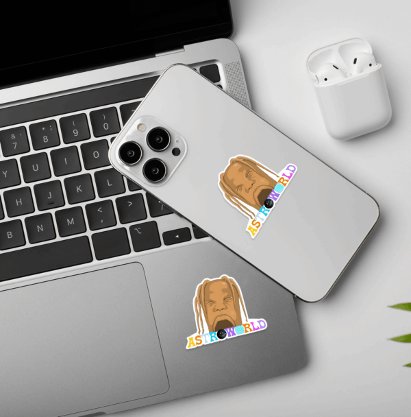 Travis Astro Sticker Travis Astro Sticker