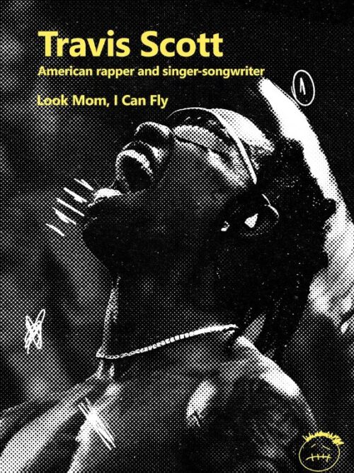 Travis Scott Album Cover Music Poster