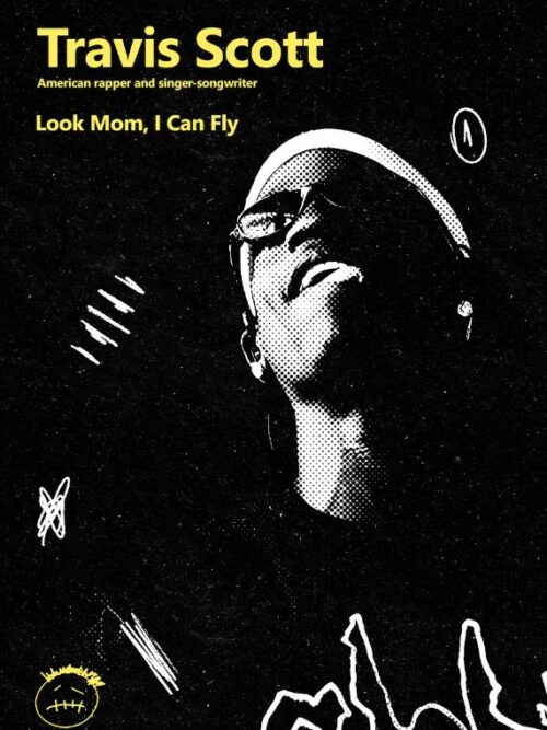 Travis Scott Album Cover Music Poster
