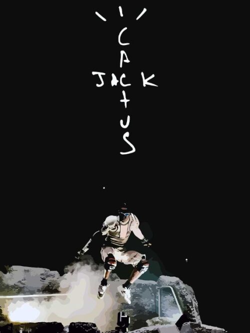 Travis Scott Cactus Jack Music Poster