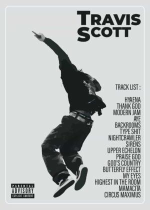Travis Scott Music Poster