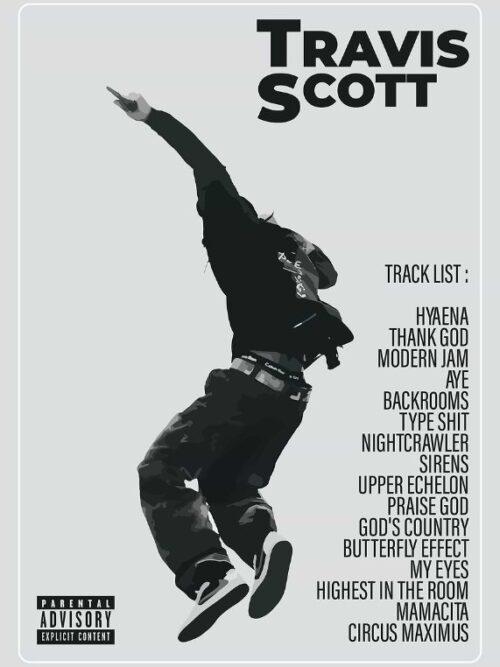 Travis Scott Music Poster