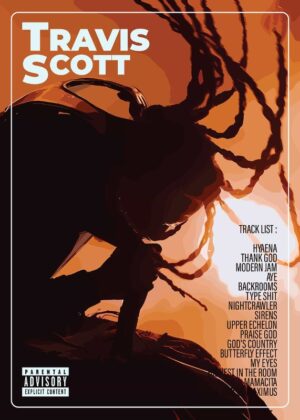 Travis Scott Music Poster