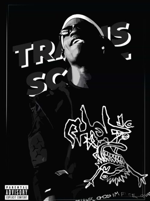 Travis Scott Music Poster