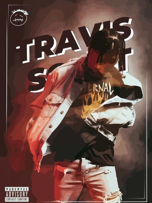 Travis Scott Music Poster