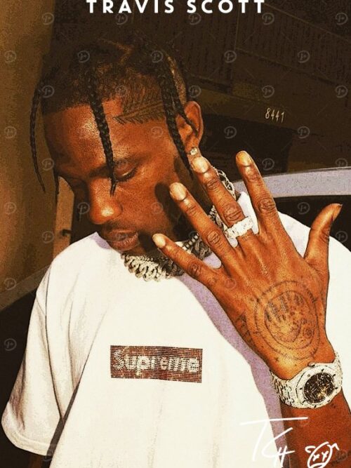 Travis Scott Music Poster