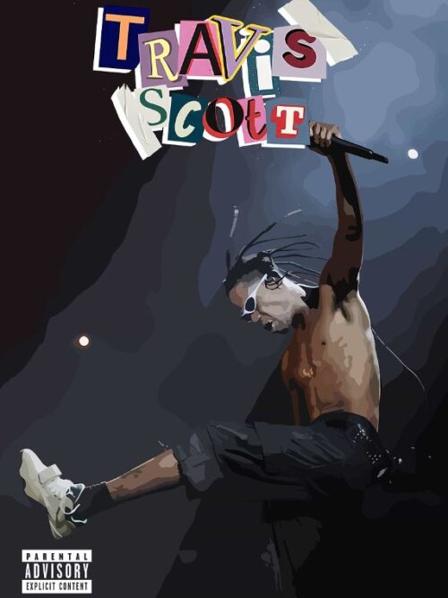 Travis Scott Music Poster