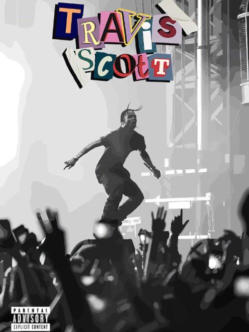 Travis Scott Music Poster