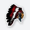 Trible American India Sticker