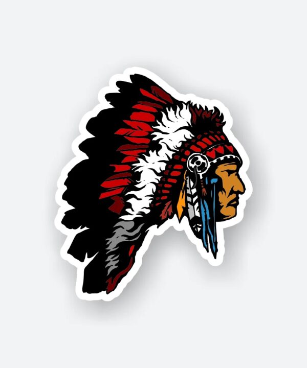 Trible American India Sticker Trible American India Sticker