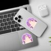 Trick Or Treat Halloween Sticker Laptop   Mobile Sticker