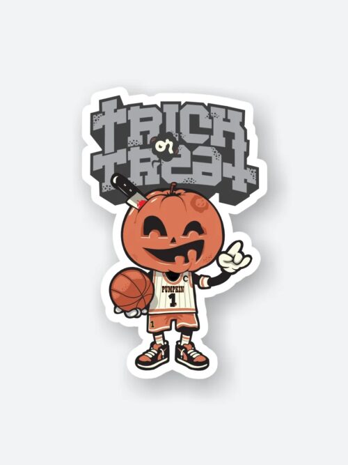 Trick Or Treat Sticker