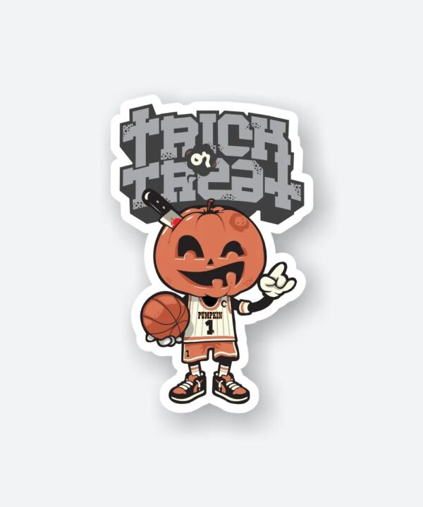 Trick Or Treat Sticker Trick Or Treat Sticker