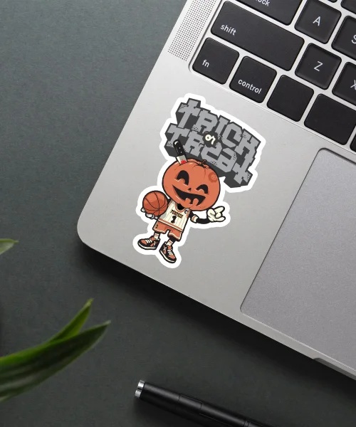 Trick Or Treat Sticker Trick Or Treat Sticker