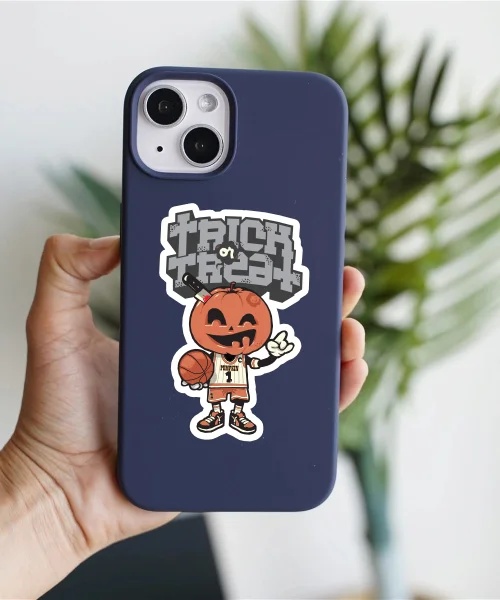 Trick Or Treat Sticker Trick Or Treat Sticker