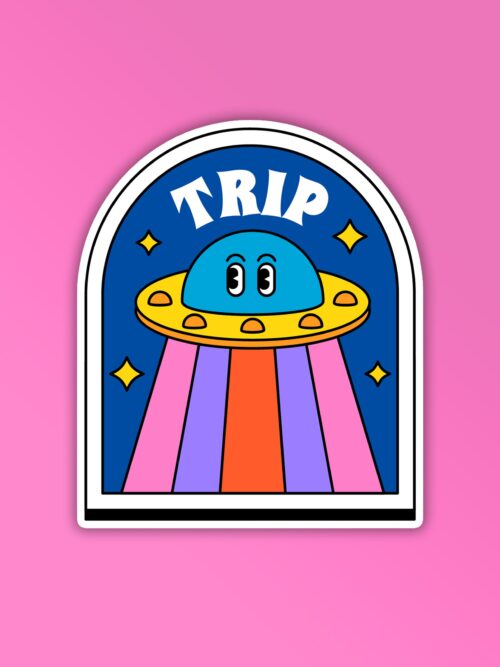 Trip   Laptop Mobile Sticker