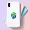Trippy Alien Head Sticker