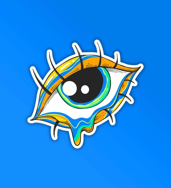 Trippy Eyes Sticker Trippy Eyes Sticker