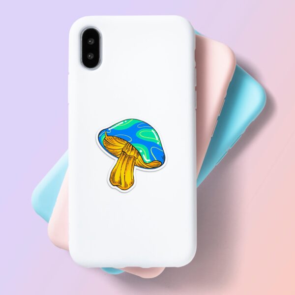 Trippy Mushrooms Sticker Trippy Mushrooms Sticker