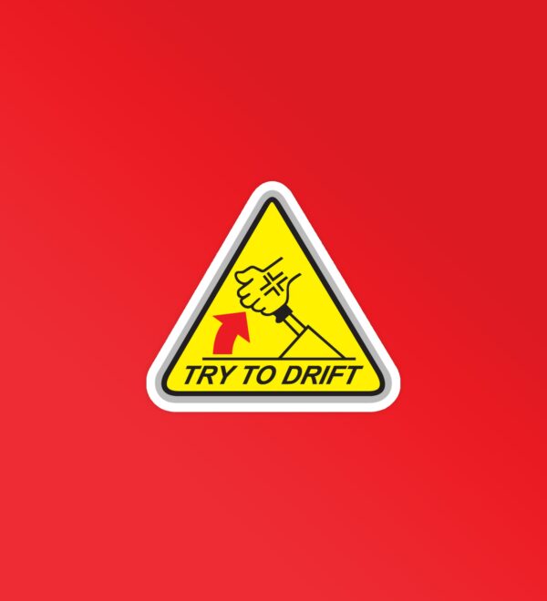Try To Drift Sticker Try To Drift Sticker