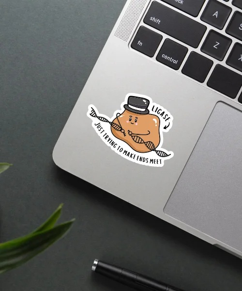 Trying To Make Ends Meet Sticker
