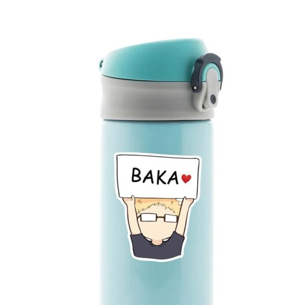 Tsukishima Baka Anime Stickers Tsukishima Baka Anime Stickers